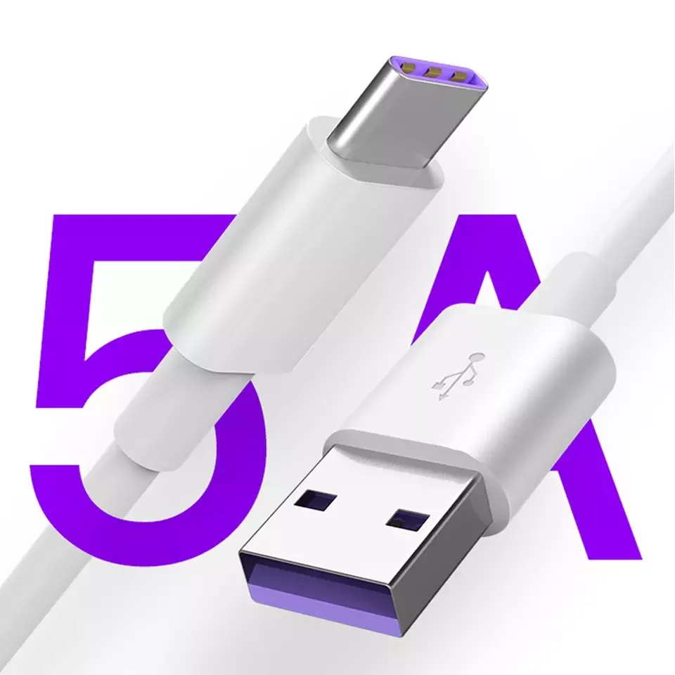 Factory Price Mobile Phone USB Data Cable Quick Charger USB C Cable 5A Type C Fast Charging Cable