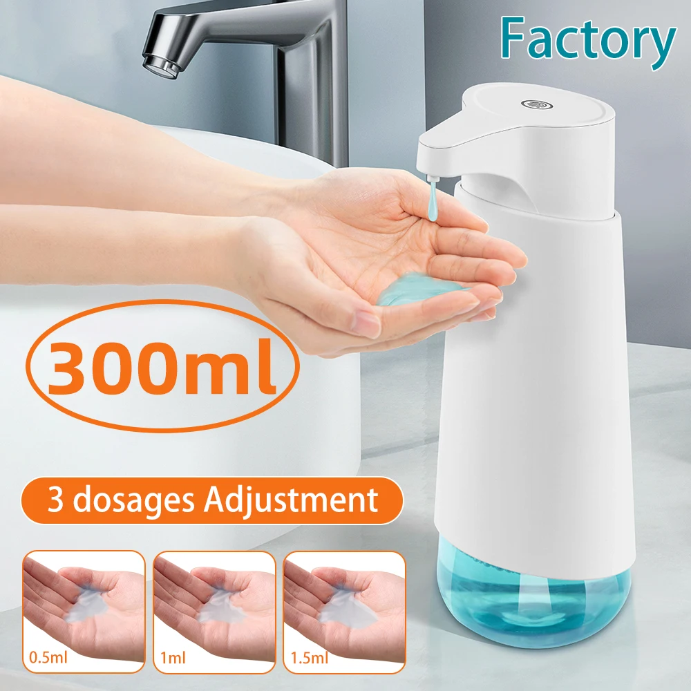New Hot-Selling Minimalist Style Infrared Induction Non-contact Portable Foam dispenser automatic touchless soap dispenser 2024