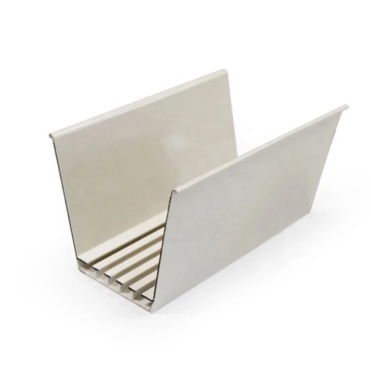 NFT Pvc Hydroponic Channel System, Rectangular Plastic Tube for Agricultural Greenhouse, 100x50