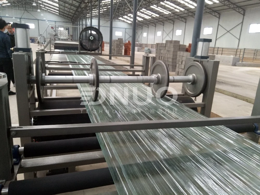 
 обрудование для произдоства стеклопластиковых шиферов FRP  