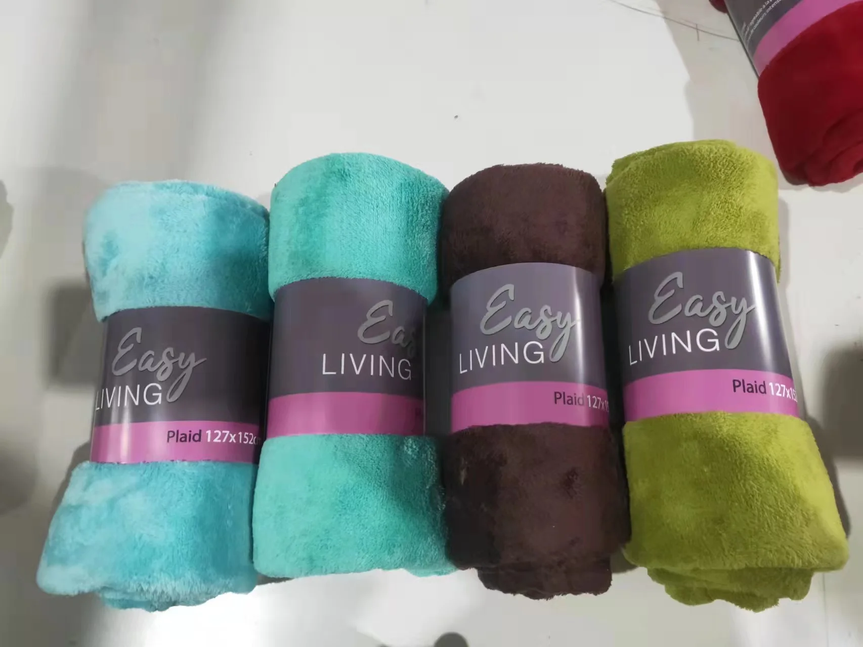 mixed color stock Polar fleece blanket 127*152cm