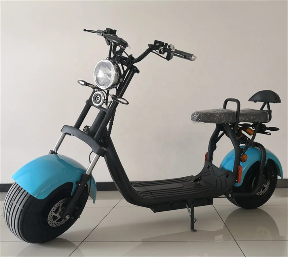Smarda  carbon scooters 2 wheel mobility citycoco stand up electric scooter with 2 seat