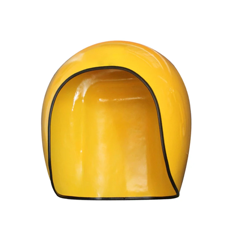 UV resistant 40DB 28DB outdoor Acoustic Hoods Noise Reduction telephone booths With Yellow Color