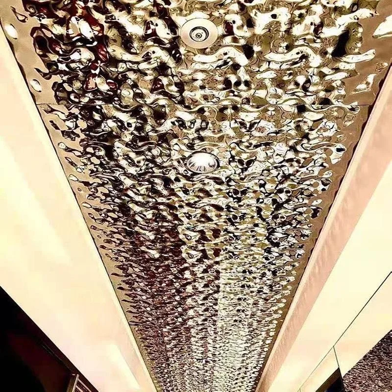 Home Decoration 304 Wall Decoration Gold Stainless Steel Sheet Decorative 316 Stainless Steel Sheet