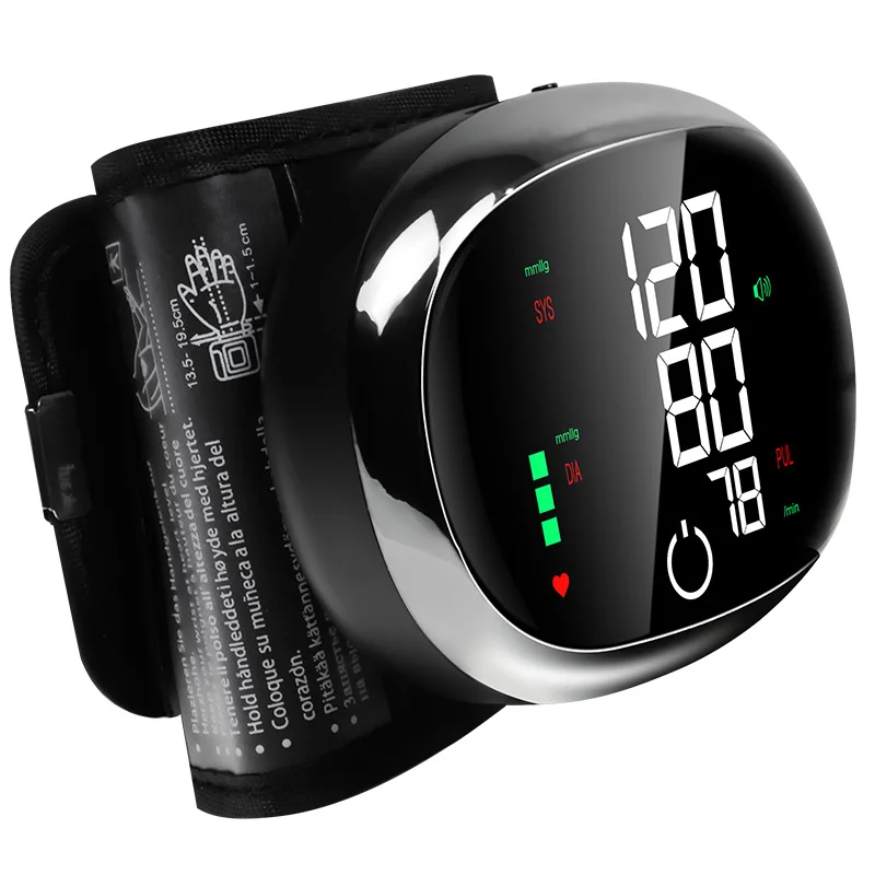 Factory BP Monitor electronic Wrist Tensiometer Blood Pressure Machine sphygmomanometer