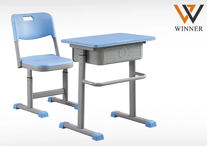 school classroom pupil student school desk chair set plastic school desk and chair