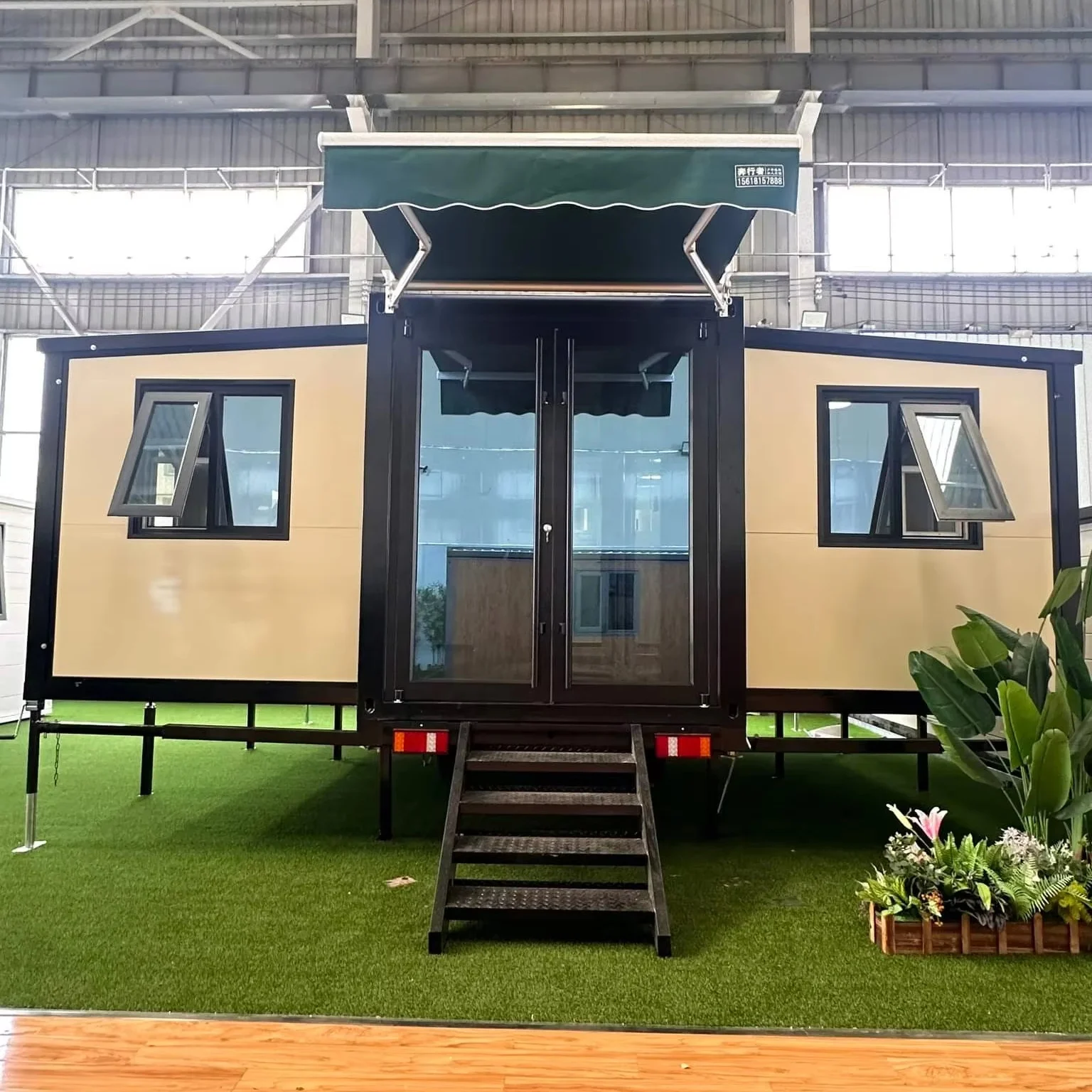Prefab 40 Foot Movable Luxury Isolation Booth Expandable Container House With Bedroom Columbia