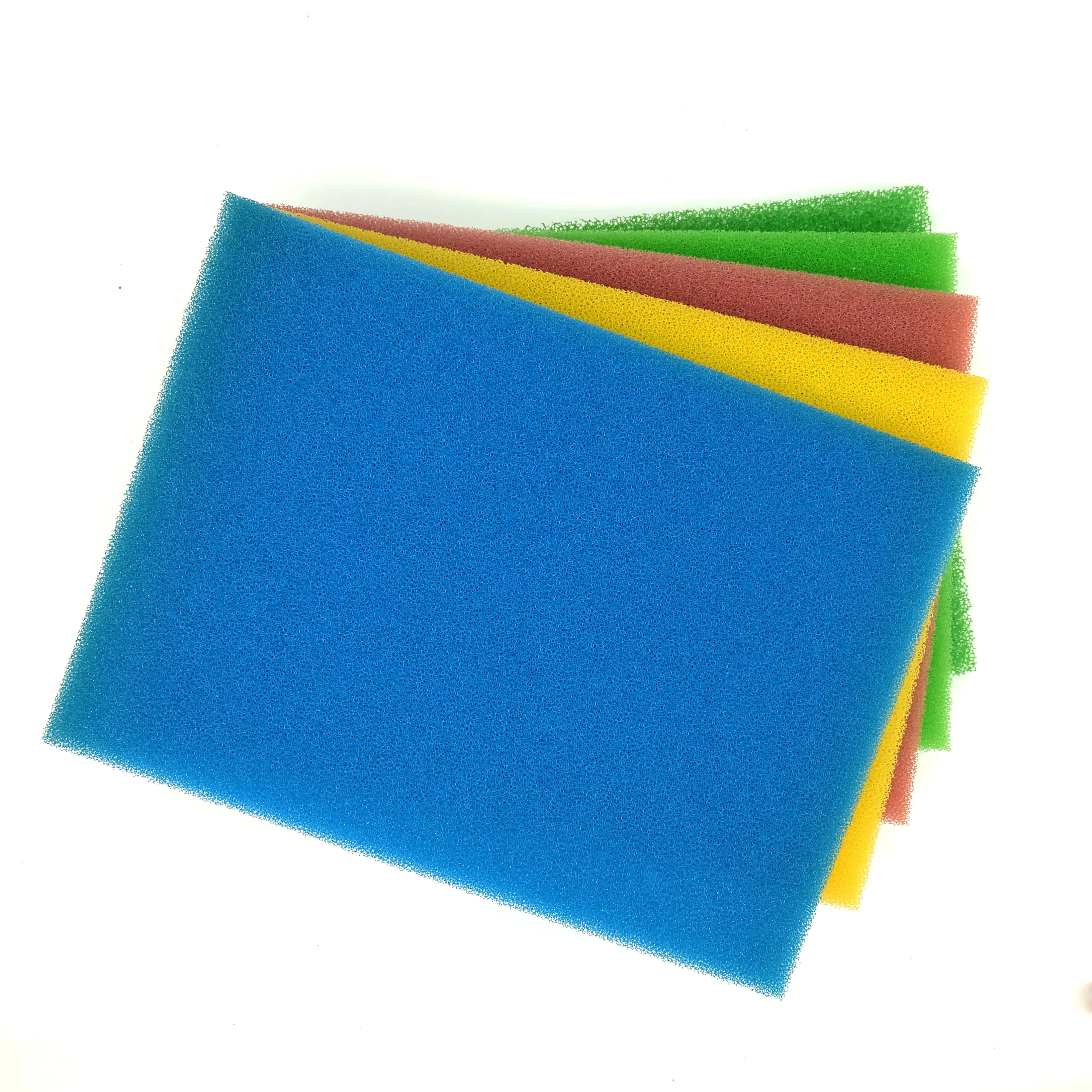 High density custom size polyurethane reticulated foam sponge open cell foam 35ppi