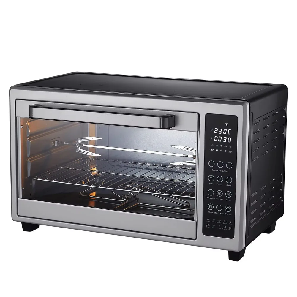 45L 1800W Posida Digital Touch Control Household Electric Oven with Rotisserie and Convection