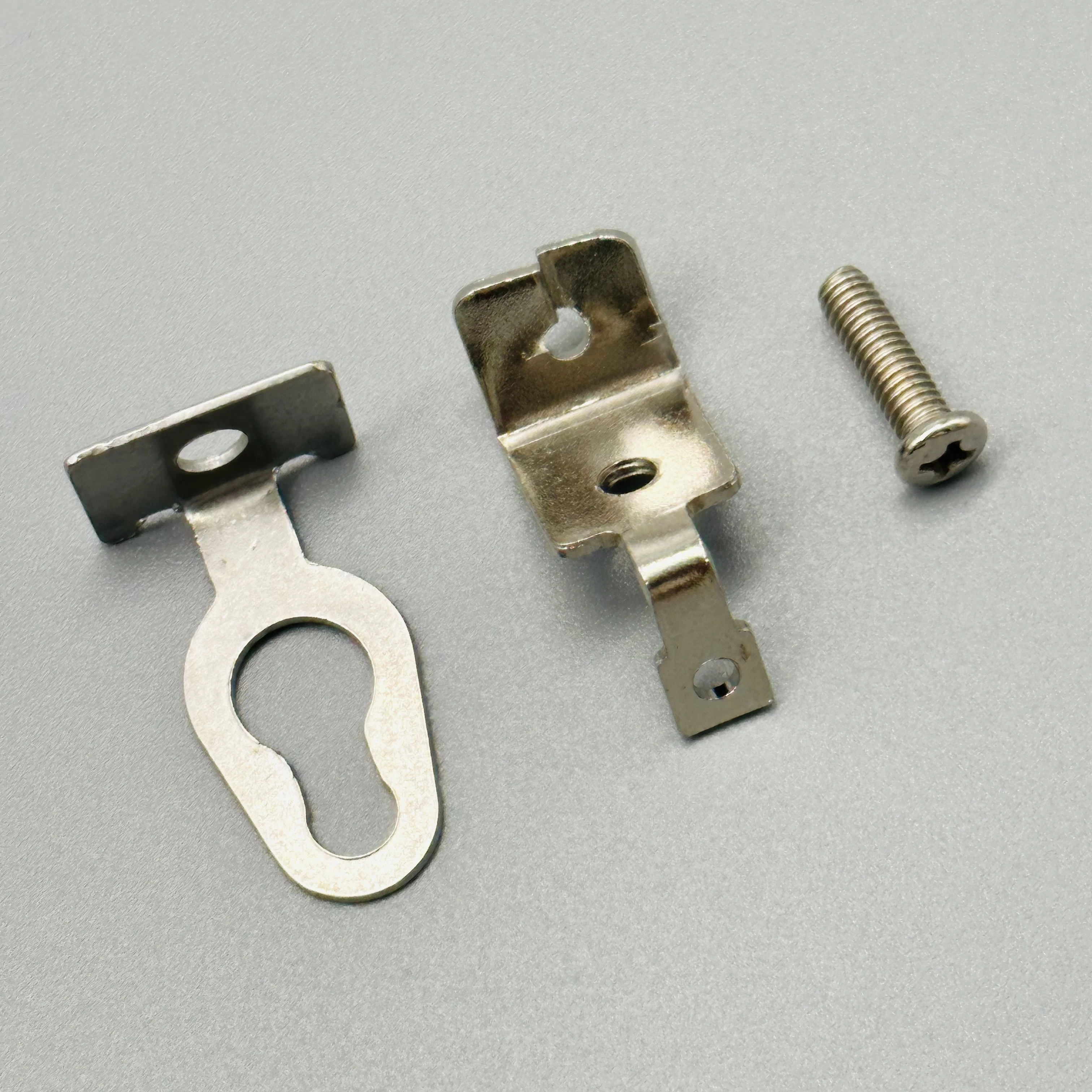 High Quality Stainless Steel End Stop Motorised Curtain S Fold Track End Cap S Wave Curtain Fix Lock  Catch