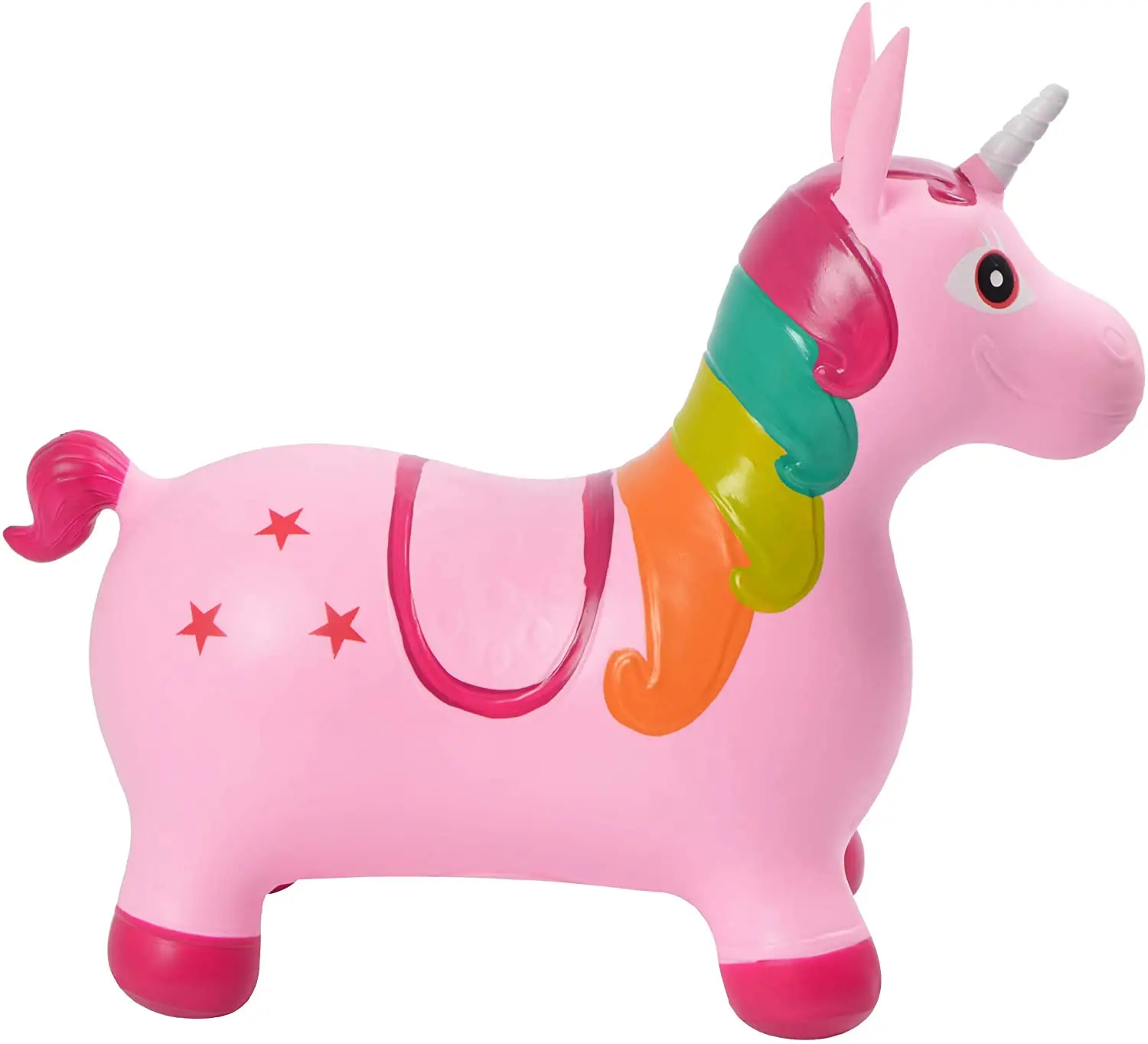 
 Горячая Распродажа, ПВХ надувная Красочная картина, прыгающий единорог, детские игрушки для игр  