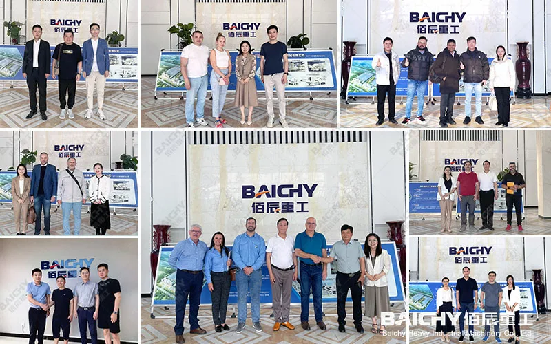Baichy Heavy Industry Customer Visits