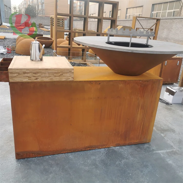 bbq brazier outdoor table fire pit camp fire pit bbq modern barbecue grill