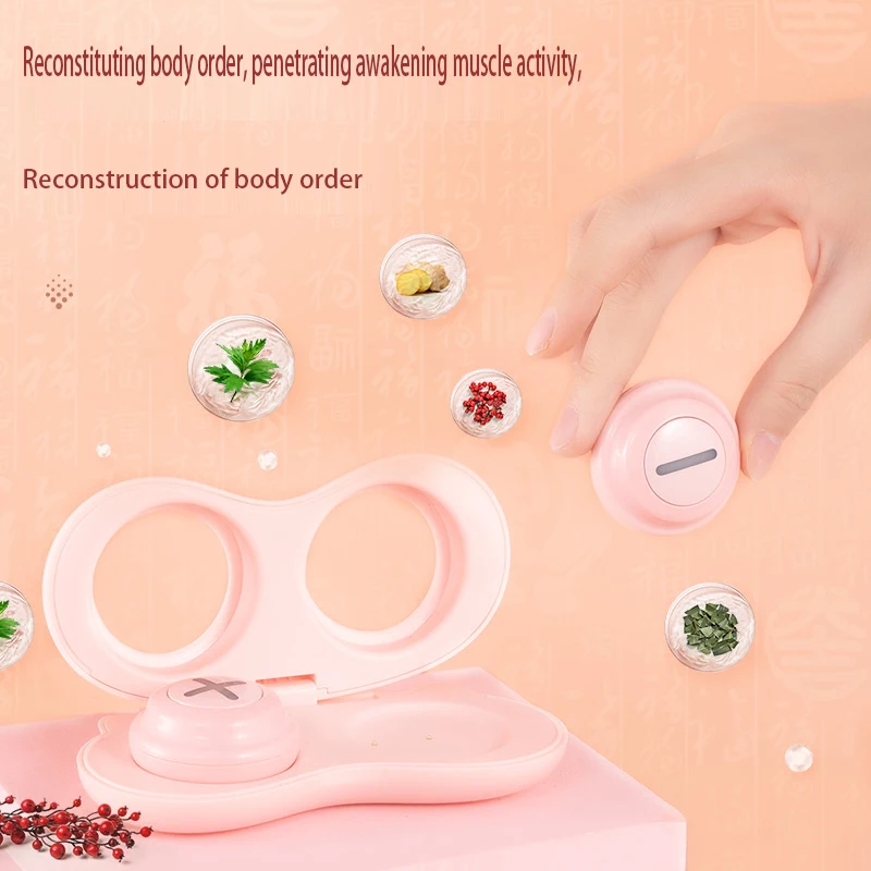 Graphene infrared hot compress physiotherapy household convenient intelligent smokeless moxibustion box wormwood whole body moxi