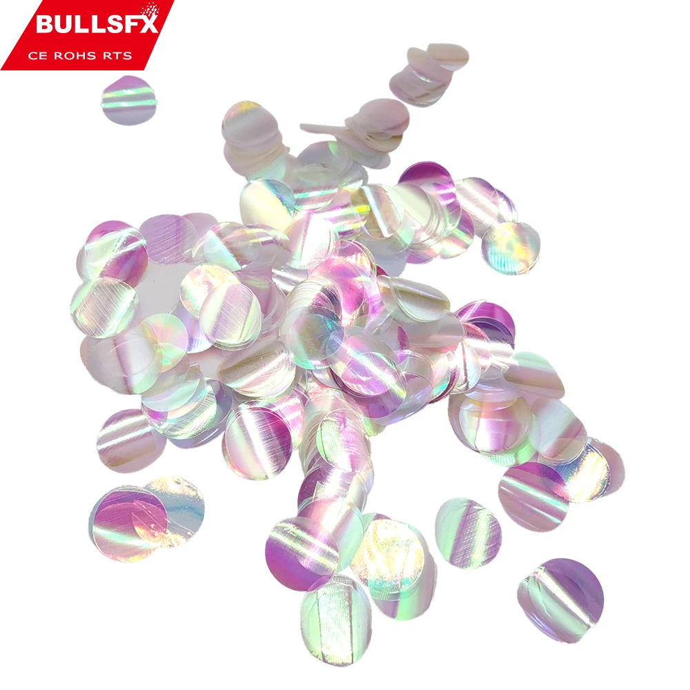 Wedding Party Decoration Circle Metallic Foil Colorful Round Gold Confetti