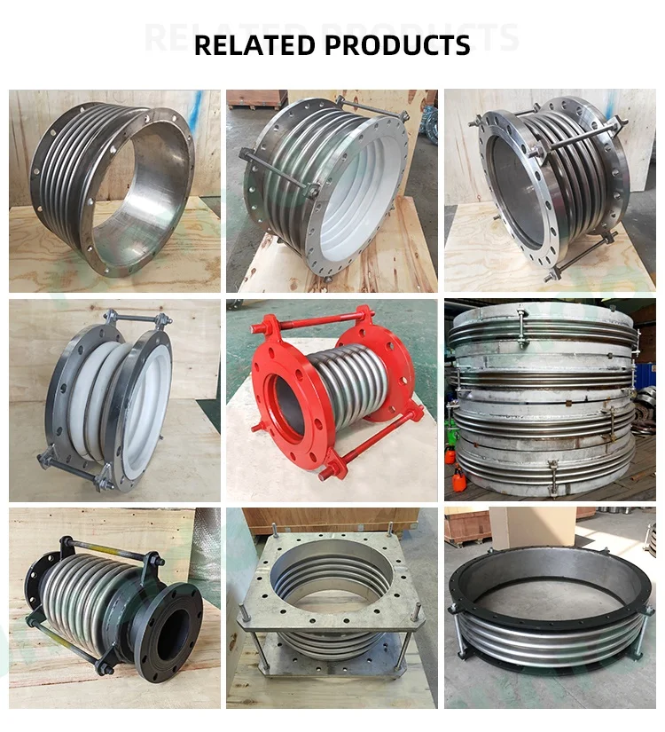 metal compensator stainless steel 316 304 flange joint expansion bellow