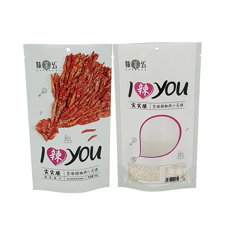 New Hot Compostable Mylar & Aluminum Foil Stand Up Zip Lock Pouch Custom Plastic Packaging Food Bags