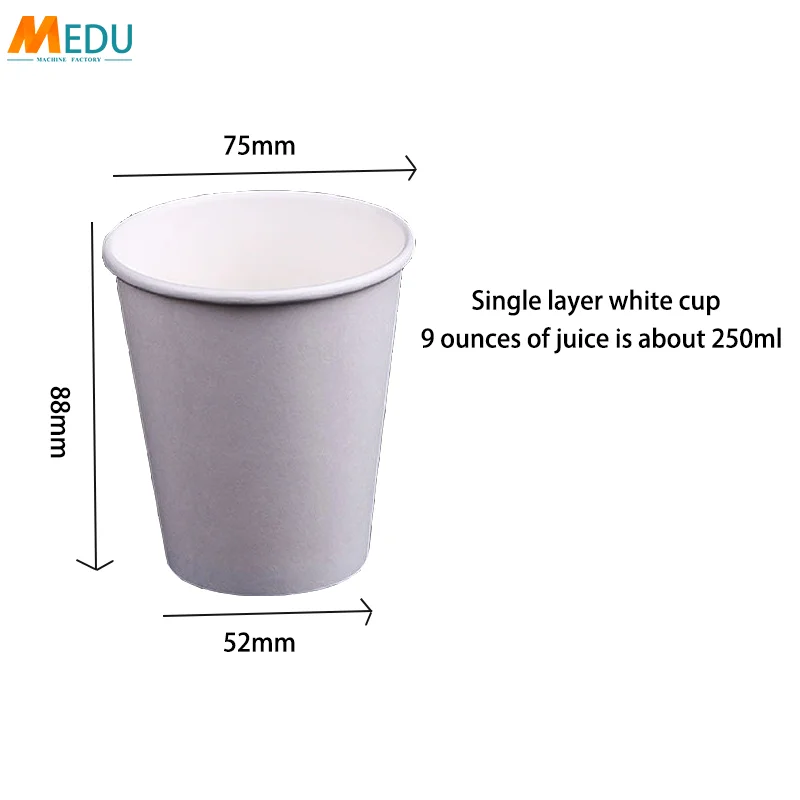 Coffee milk paper cup affordable cheap recyclable degradable paper cup