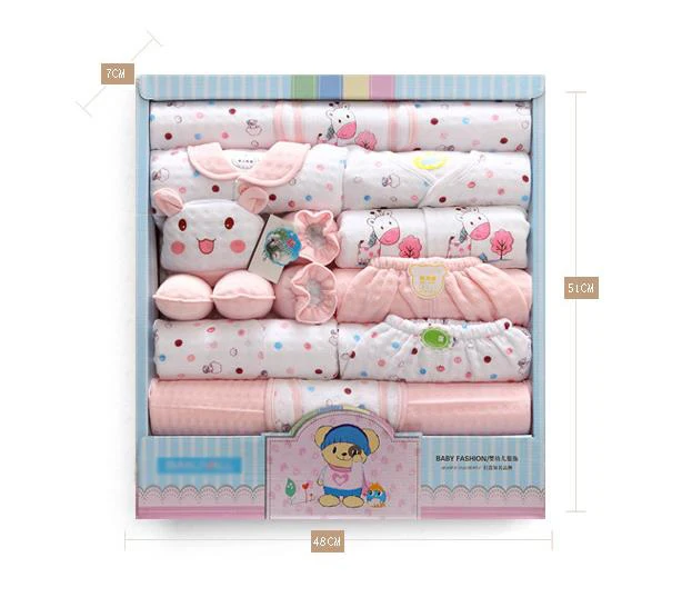 baju bayi murah 18 piece new born baby set baby rompers conjuntos de roupas de beb baby clothes newborn set gift crown