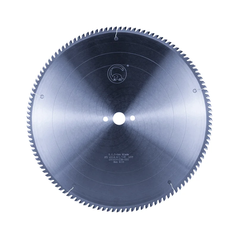 455mm*3.6*32*120T TCT Circular  Blades for Metal saw blade color steel tile stainless steel iron sheet cutting