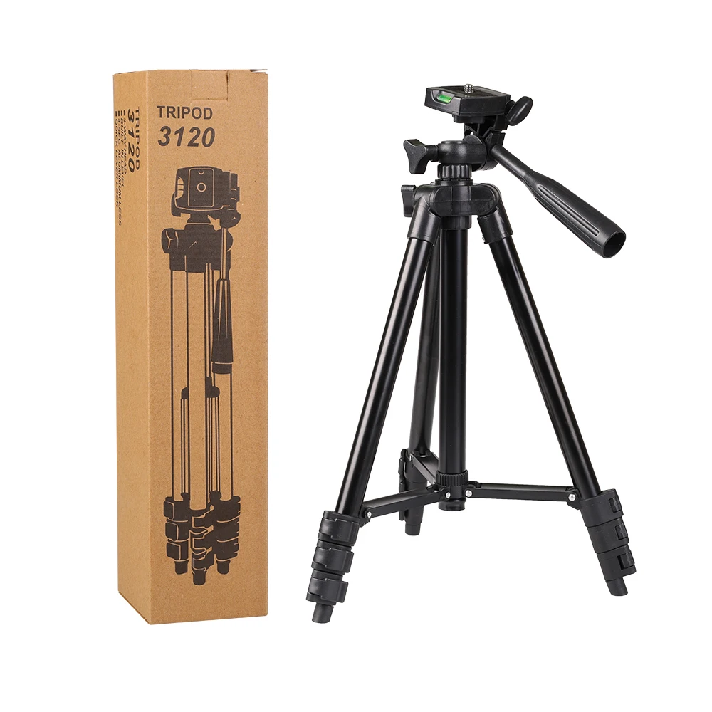 Kaliou High Quality Factory Wholesale Professional Camera Tripod 3120 Tripod for Camera DSLR Smartphone flexible tripod