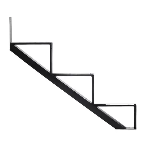 Steel Stair Step Riser -9 Step for Deck  Metal Stair at the best  prices for wholesaler