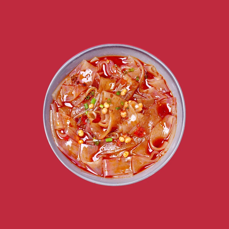 Perfect Quality Hot Pot Chongqing Instant Noodles Sweet Potato Wide Vermicelli Noodles 240g