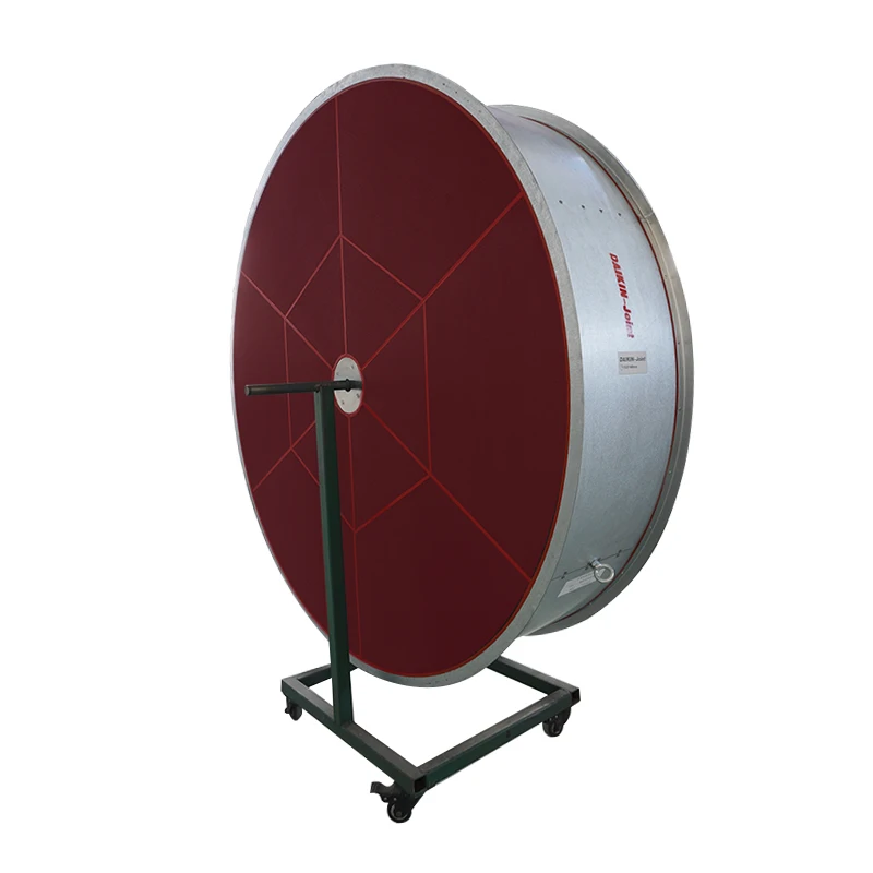 New Design Industrial Honeycomb Structure Silica Gel Desiccant Wheel / Rotor With Flange Dehumidifier
