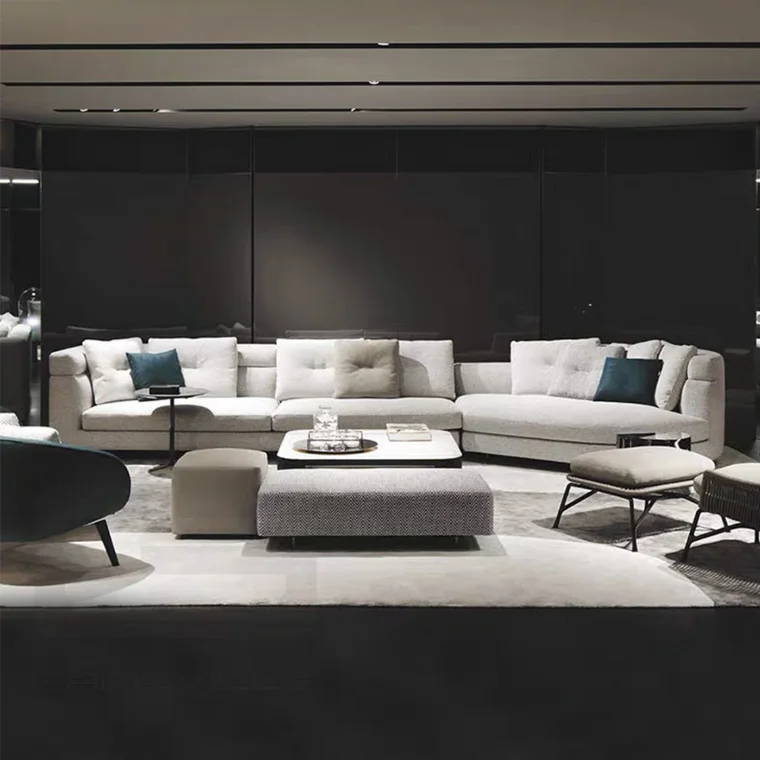 Couch modern sectional Sofa l shape Chaise Modern living room furniture corner sofa