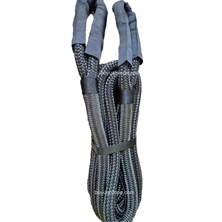 Hot Sell Extension Rescue Rope Braided Rope Offroad Towing Straps Kit for Trucks Tow Rope Mountain Bike