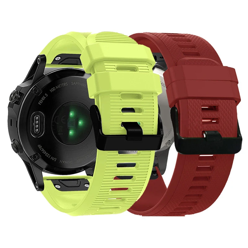 22mm smart watches silicone rubber Watch Band straps For Garmin fenix 5 Garmin 945 935 silicone watches band replacement wrist