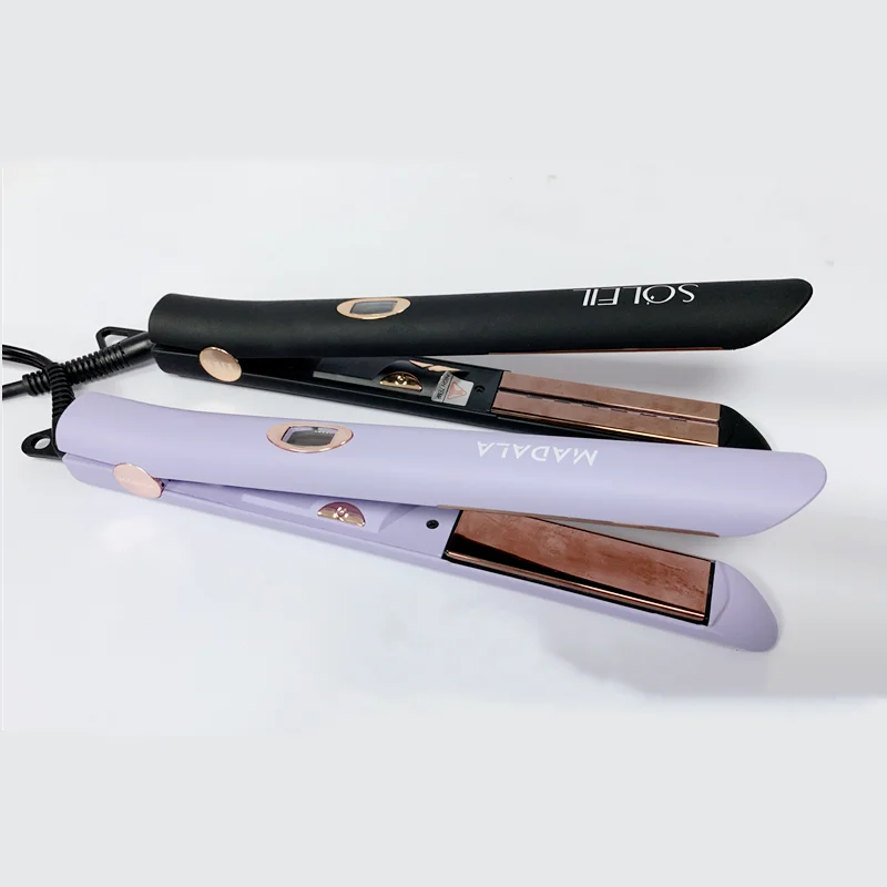 Hair Straightener Curler Curling Hair Irons Nano Titanium Ceramic Flat Iron Temperature Adjustment Electric Straightening Iron
