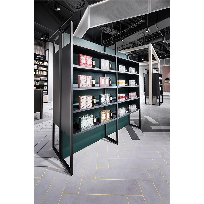 LUX Customized Whole Shop Modern Showroom Shelf Cabinet Furniture Store Retail Pharmacy Shop Interior Design
