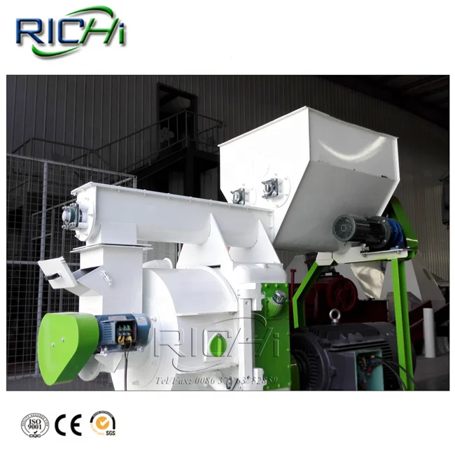 Customized Capacity From 1T/H to 10T/H Sugar Cane Bagasse Pellet Making Machine Wiht Low Price