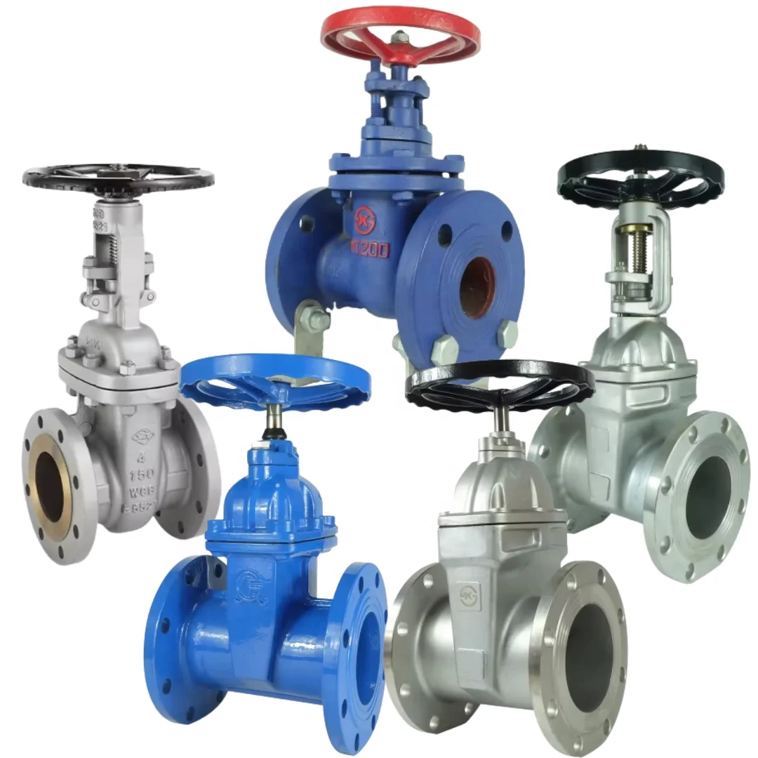 DKV Flanged Gate Valve Rising Stem ANSI 150# Cast Steel Stainless Steel 304 Gate Valve SS316 WCB Flange Manual Gate Valve