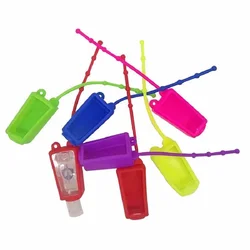 30ml 1oz Reusable Portable Silicone Hand Sanitizer Case Bottle Holder