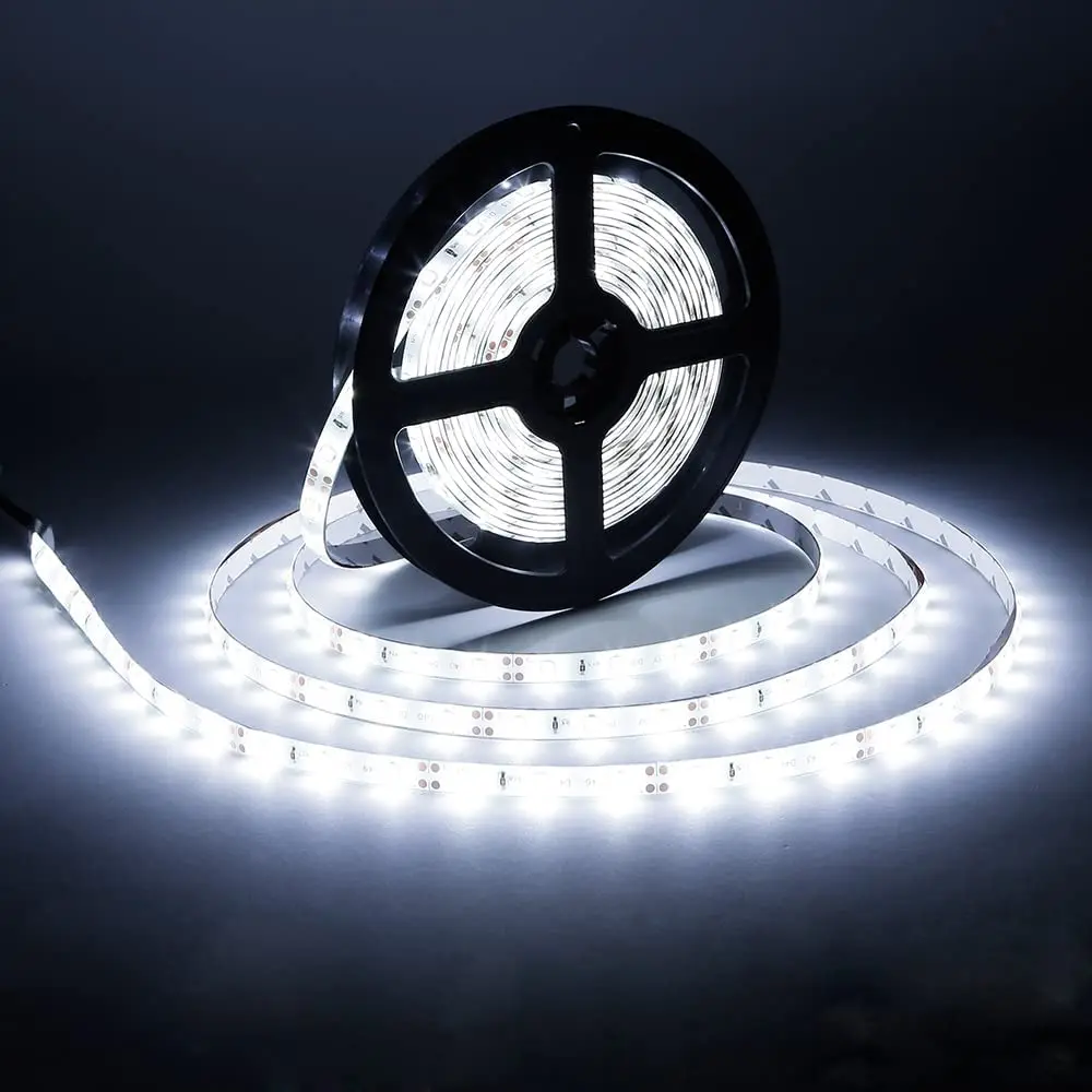High quality high cri 80-90  8mm 10mm smd 2835 60 120 240 led per meter 12v 24v led strip light