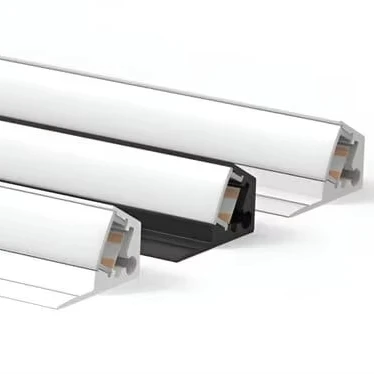 Surface Mounting Linear Lighting Profil Channel Housing 45 90 Degree Corner Aluminum Profile LED Light Lighting Accessories