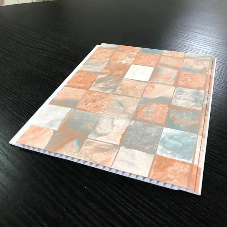 Различные панели 3D из ПВХ с кирпичным дизайном для внутренней отделки потолка и стен