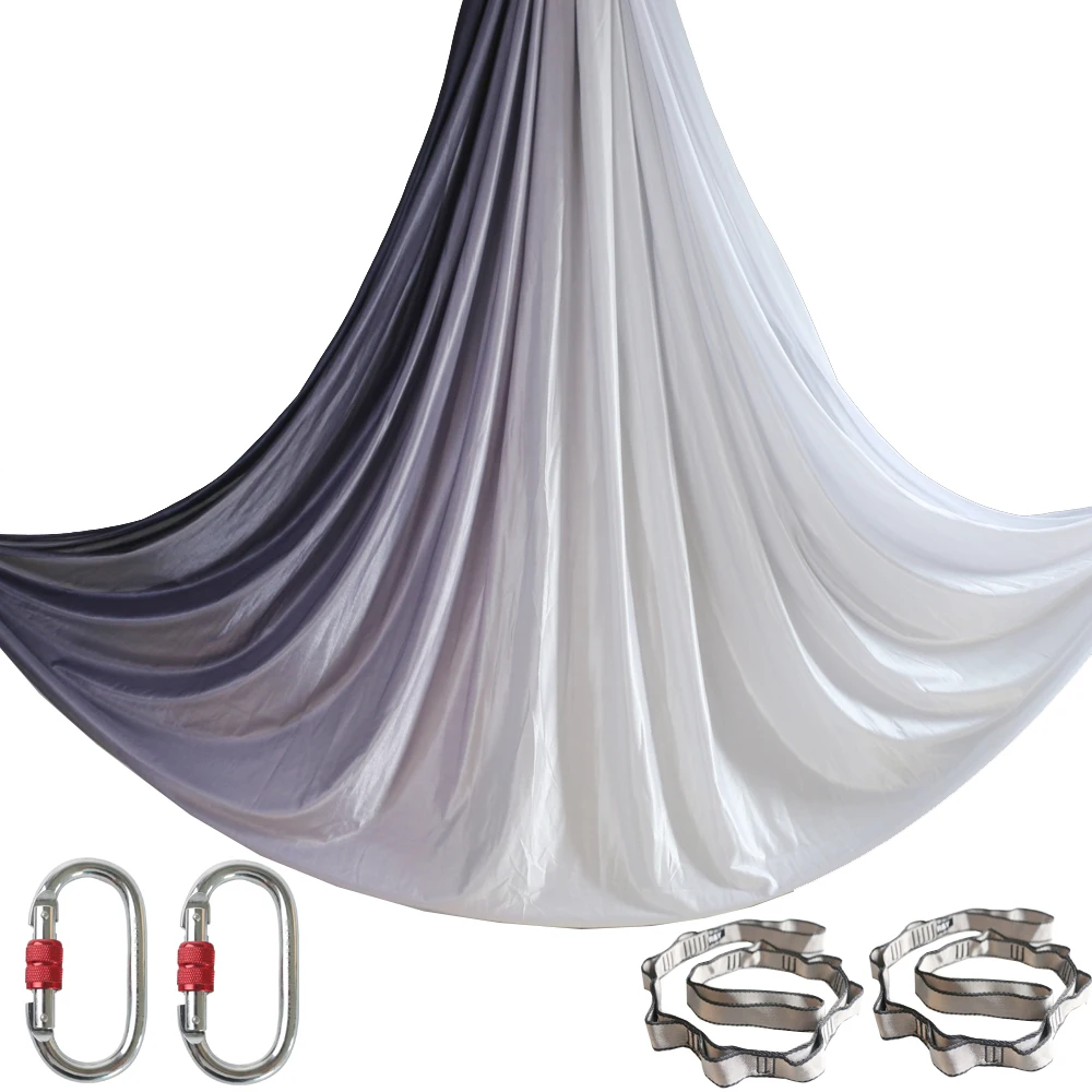 Premium Silk Fabric Flying Aerial Yoga Hammock Set For Sale,Ultra Strong Antigravity Air Yoga Swing Wholesale