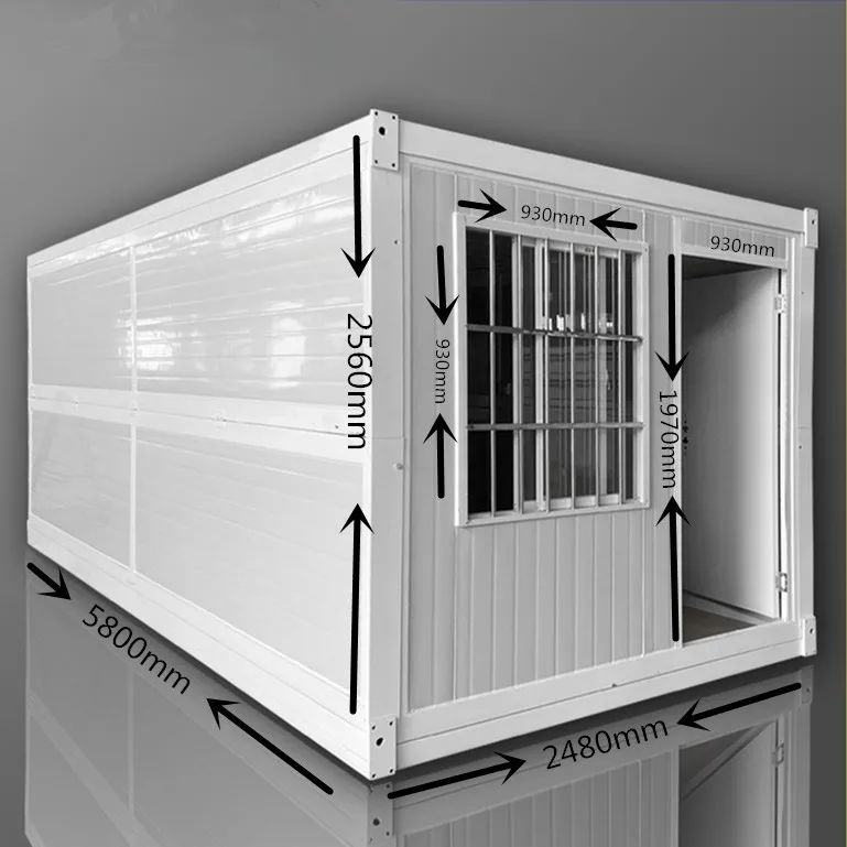 Fast Build Prefab House 20ft 40ft Modular Folding Container House Prefabricated Foldable Small Tiny Homes Office