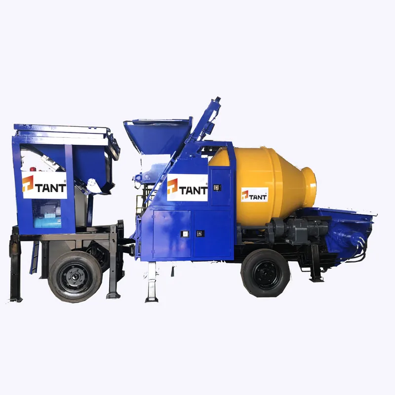 screed concrete foam mixer with pump JBTS30 JBTS40