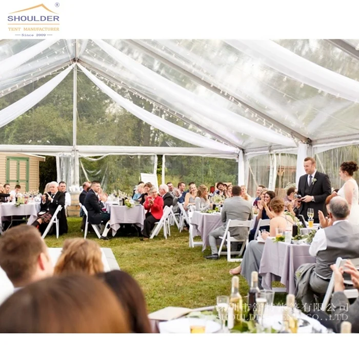 High quality Aluminium Alloy Frame Marquee Wedding Tents for 100 500p People