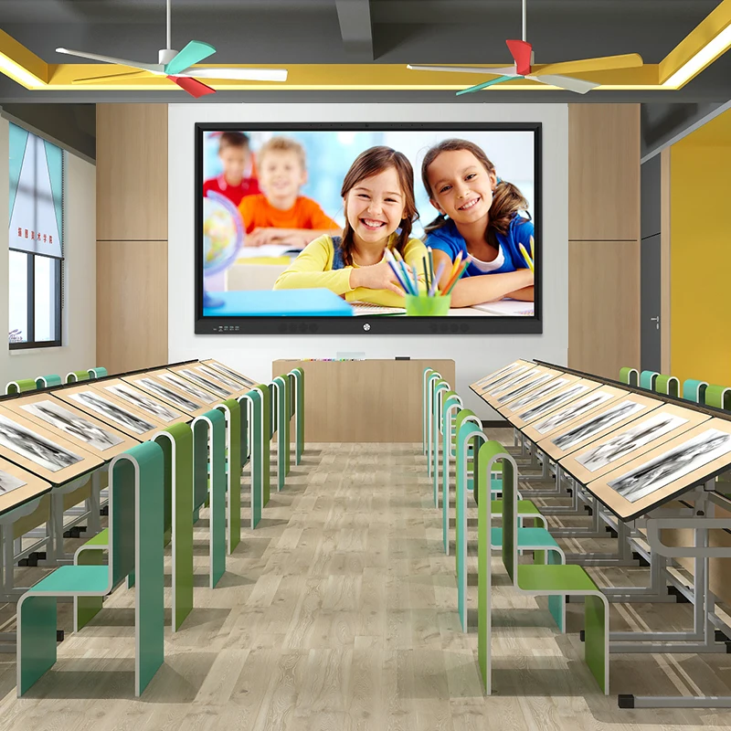  Anti Glare 55 65 75 86 98 Inch Touch Screen LED LCD Display led interactive
