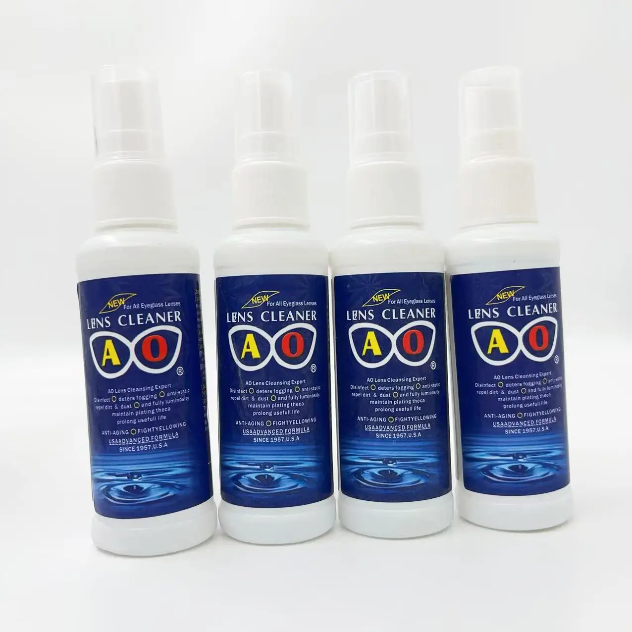 Custom logo 60ml Contact Lens Cleaning Solution Contact Lens Cleaning Spray Lens screen cleaner