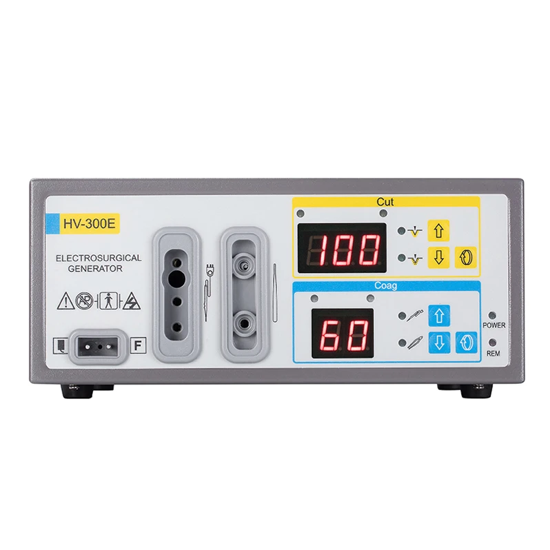 100W HV-300E Surgical Equipment High Frequency Electrosurgical Generator Cautery ESU in veterinary