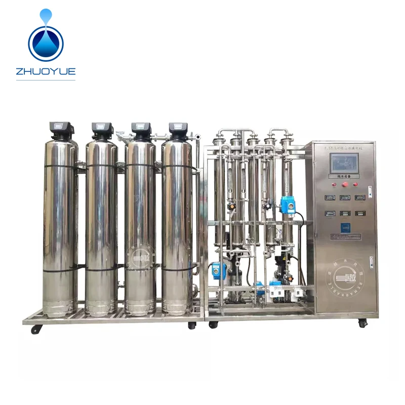 GMP Manufacturer Touch Screen RO Reverse Osmosis System Pharmaceutical Water Treatment Plant Price for Sale