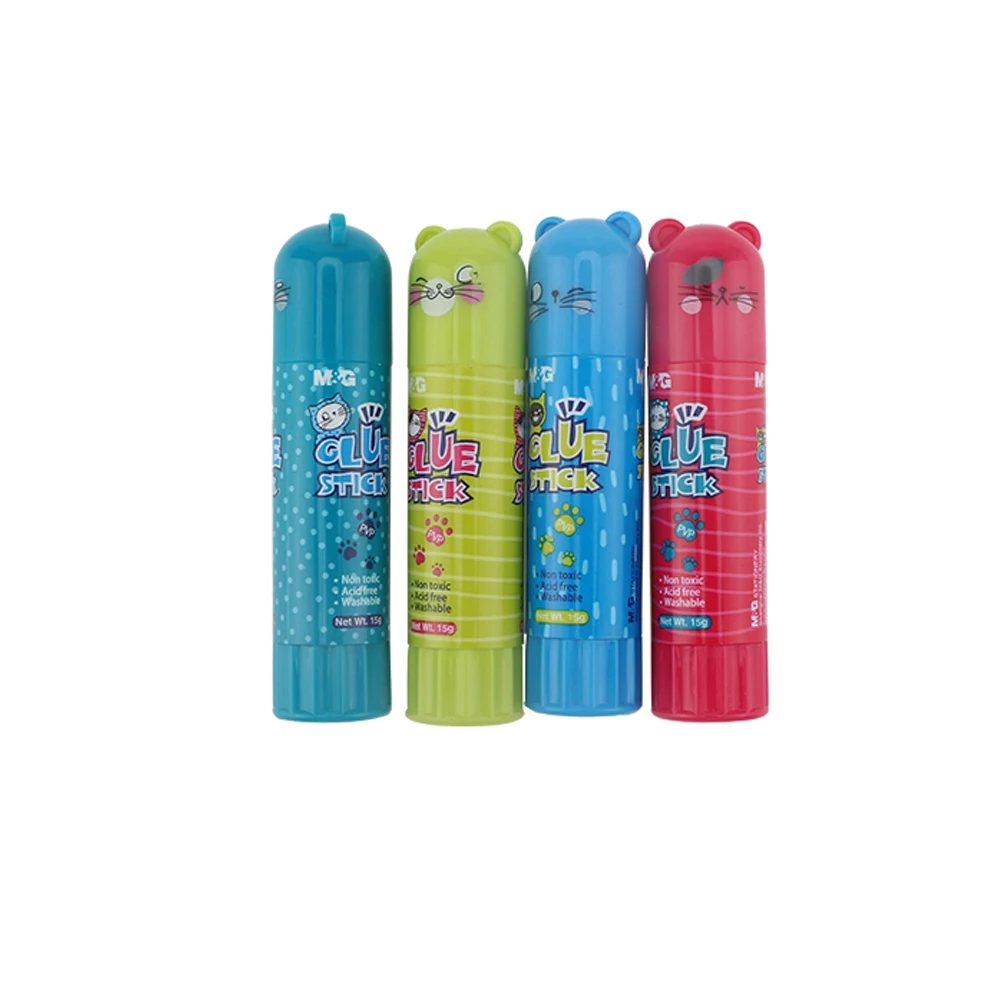 Cute Cats Shape PVP Glue Stick Stationery For School Suooly