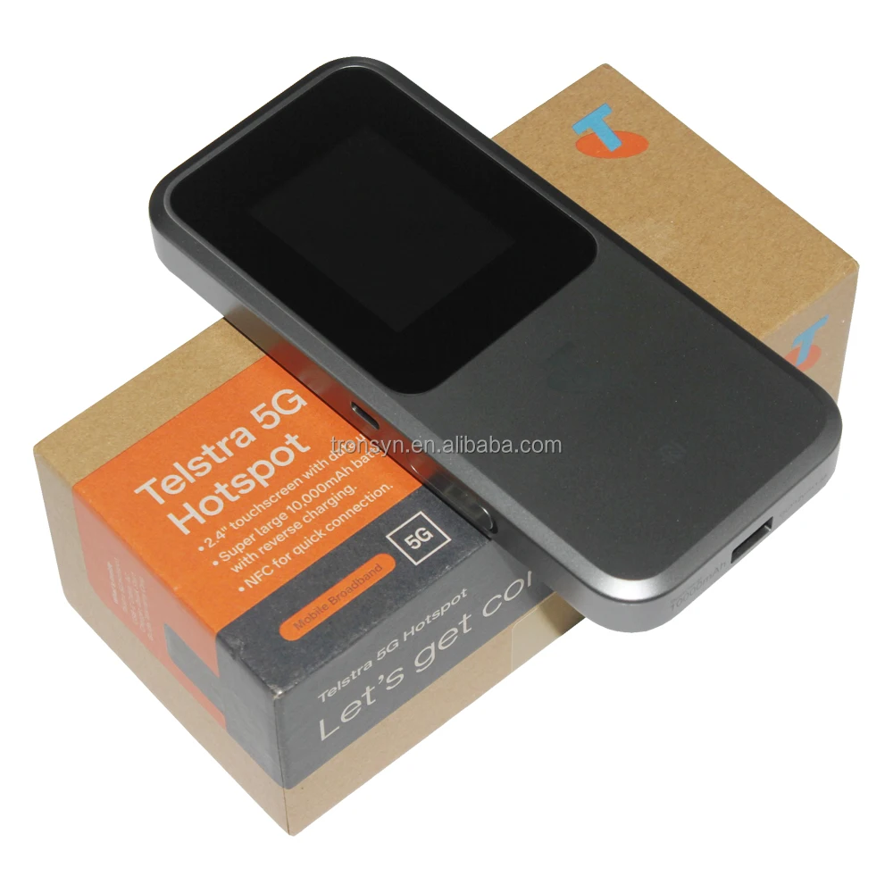 ZTE MU5120 U50 Pro SDX62 10000mAh AX3600 5G WiFi 6 Mobile Hotspot Router With 2.4 Inch Color LCD Touch Screen And NFC