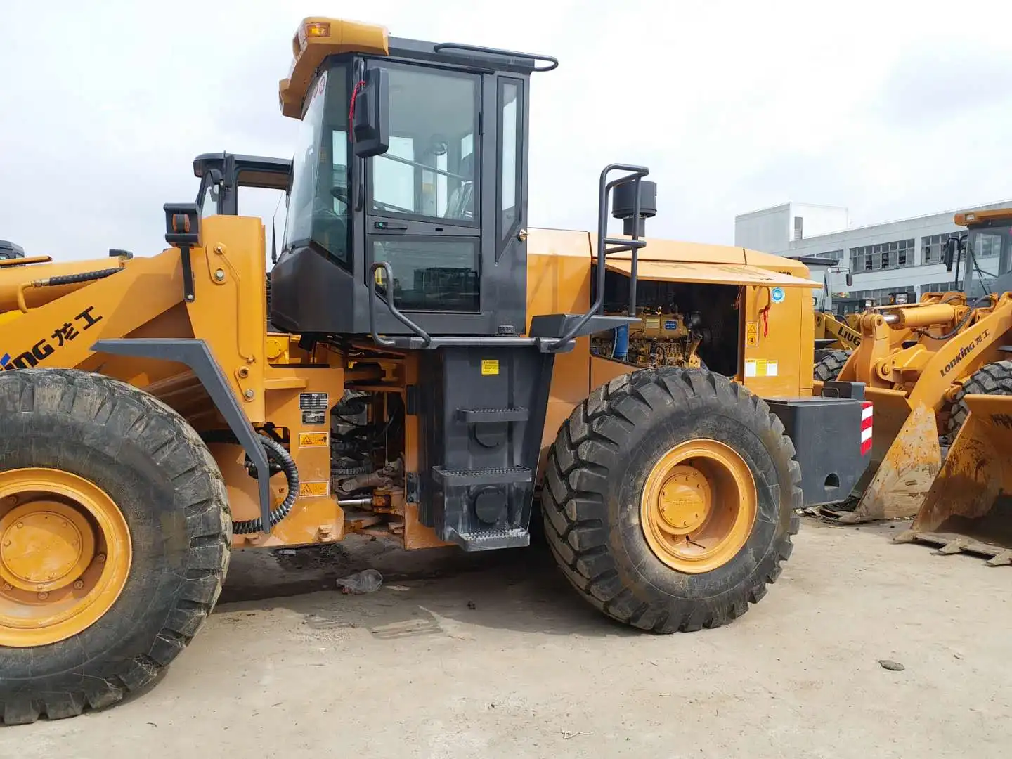 Used Lonking 855D wheel loader 5ton loading capacity loader